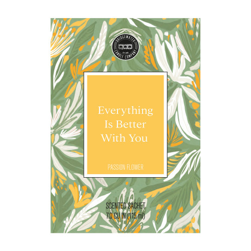 Bridgewater Candle Company - Scented Sachet - Everything Is Better With You ( Passion Flower ) 