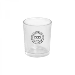 Glass for votive candle BW