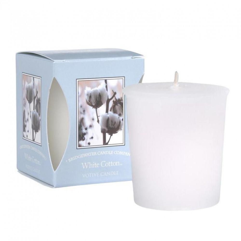 Bridgewater Candle Company - Votive Candle - White Cotton